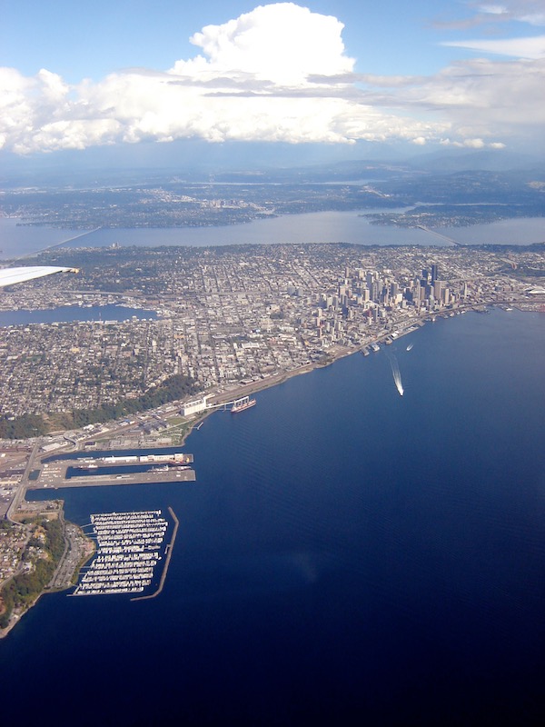 view from north of Elliot Bay