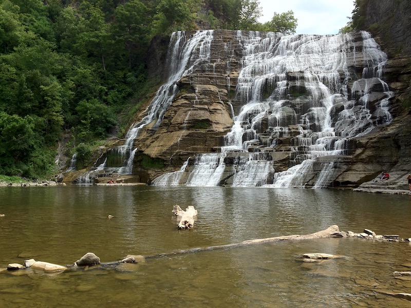 Cascade waterfalls and lower pool