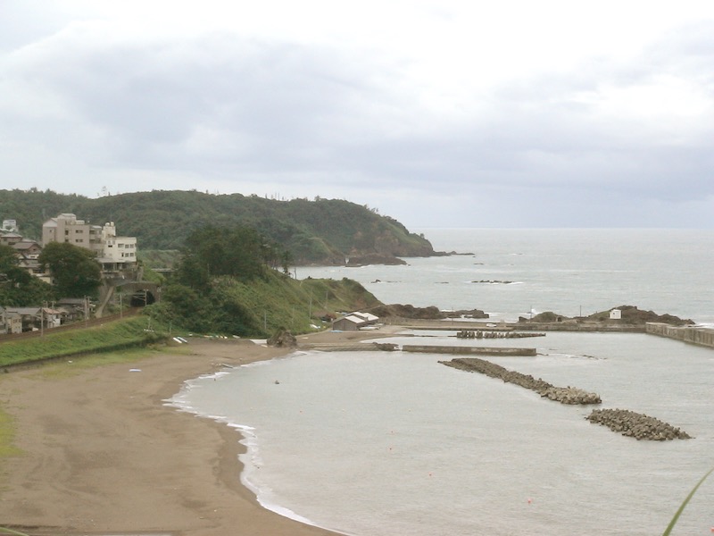 beach with coastline