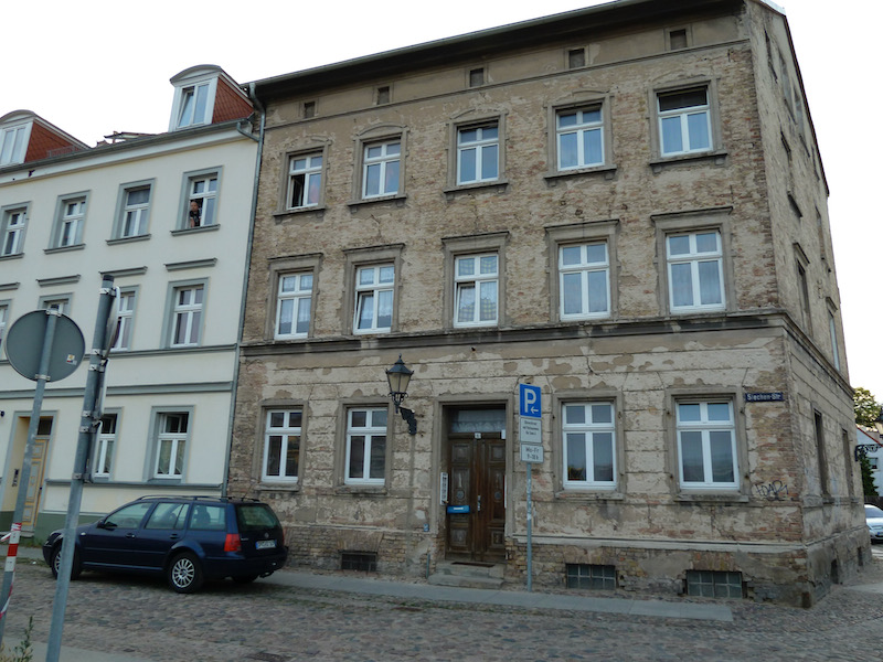 Old buildings with old and new finish