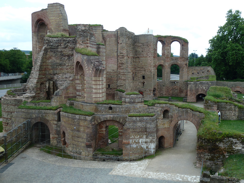 Ruins of grand construction