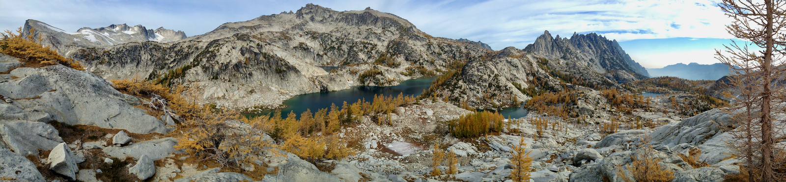 lakes and peaks of area