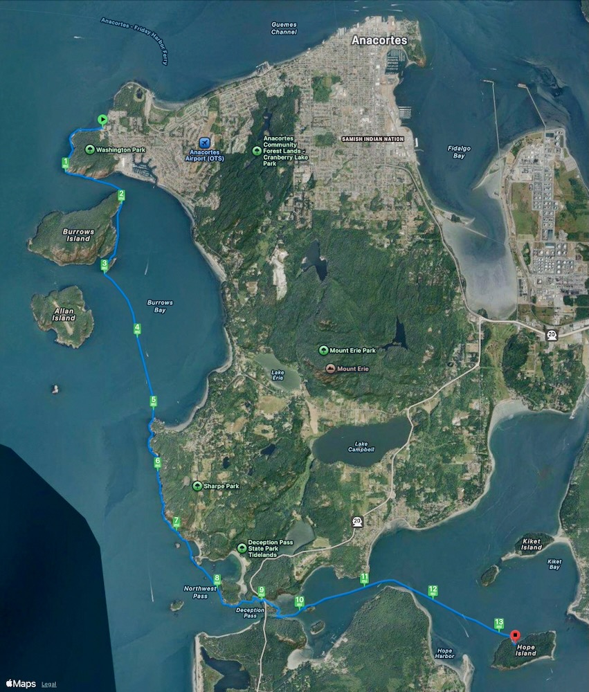 track 1 around Anacortes