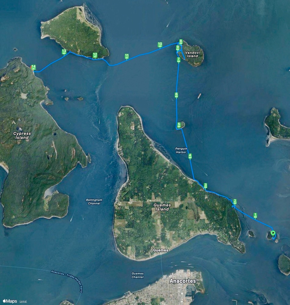 track 3 around Anacortes